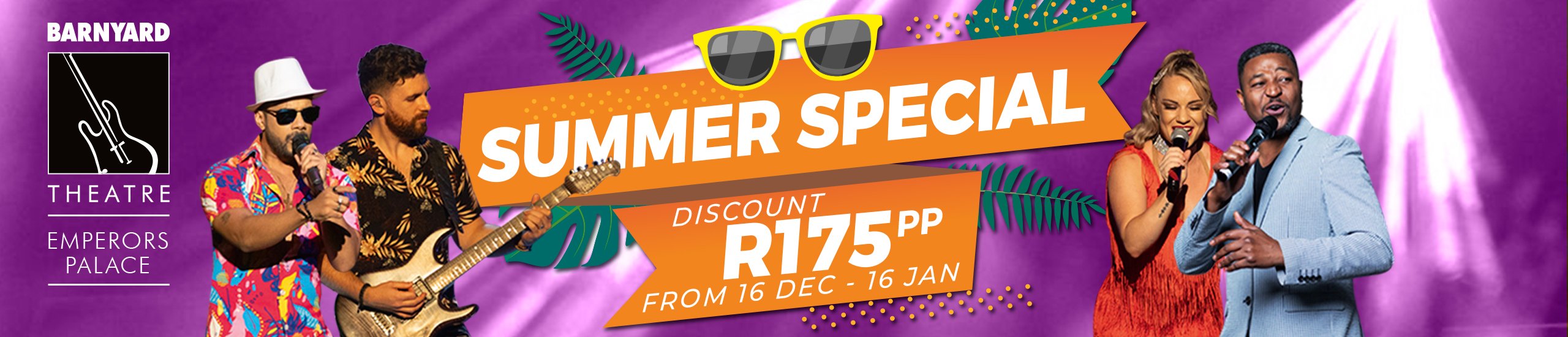 Summer Specials at The Barnyard Theatres