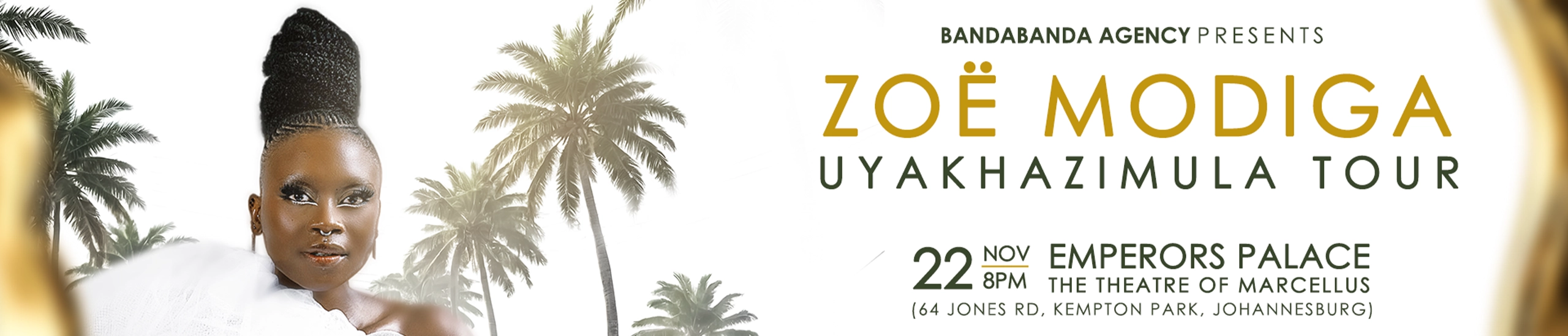Zoe Modiga Uyakhazimula Tour
