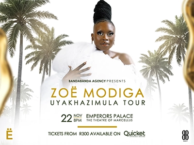 Zoe Modiga Uyakhazimula Tour