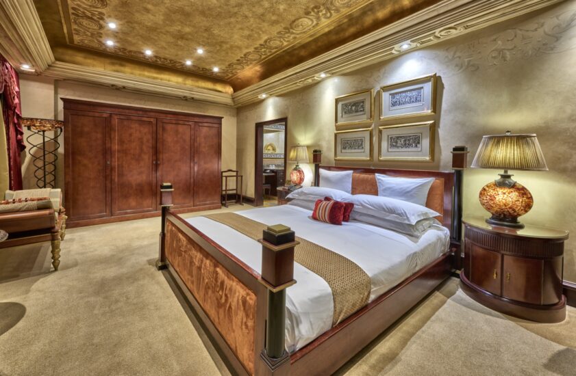 Presidential Suite bedroom wardrobe view at the D'oreale Grande