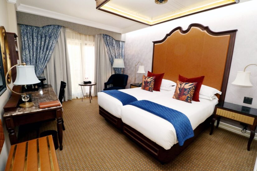 Executive Suite bedroom at the D'oreale Grande, Emperors Palace