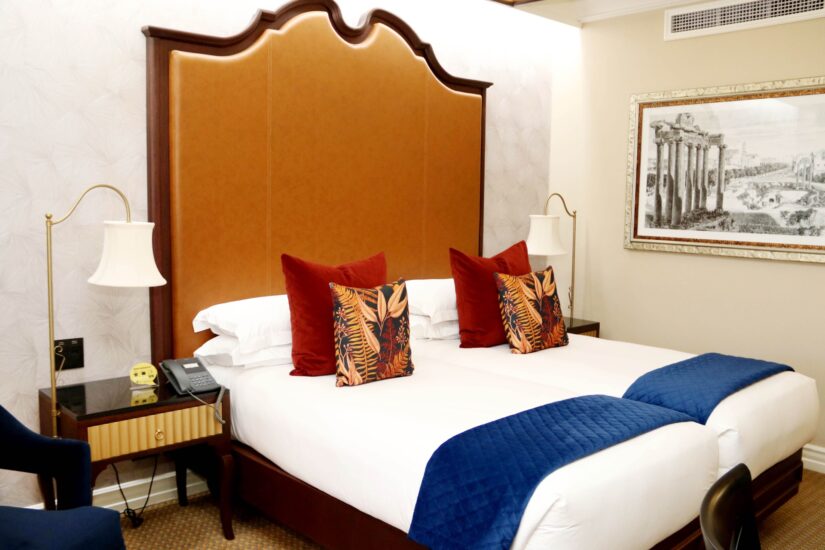 Classic Twin room at the D'oreale Grande