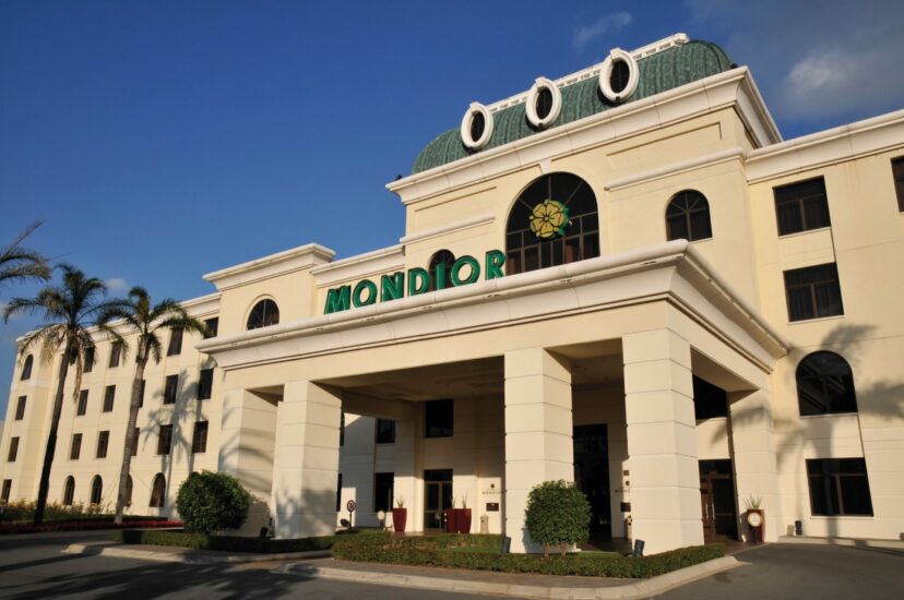 Exterior facade and entrance at Peermont Mondior Hotel