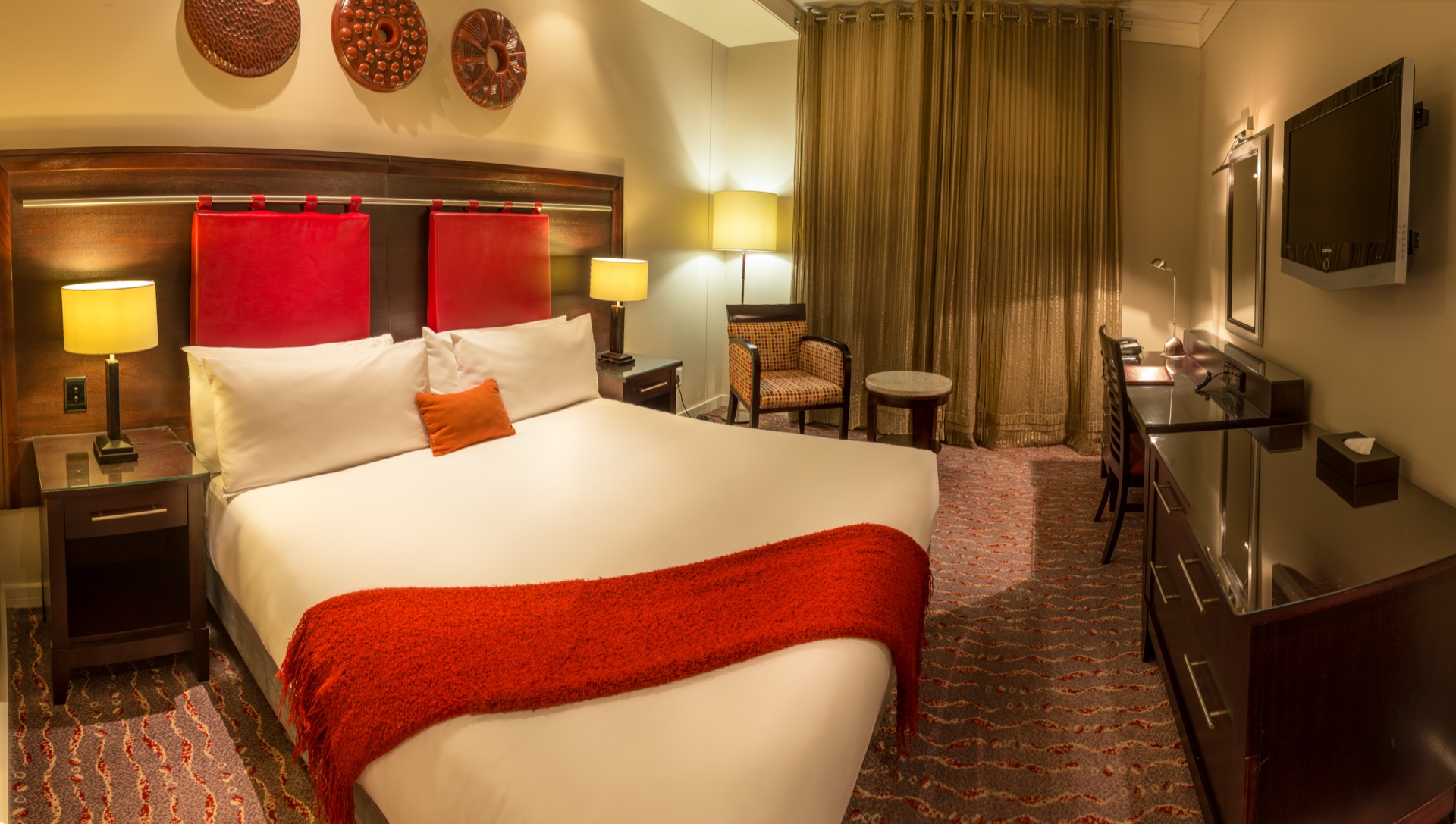 Superior King Room at Peermont Mondior, a 4-star hotel near OR Tambo airport