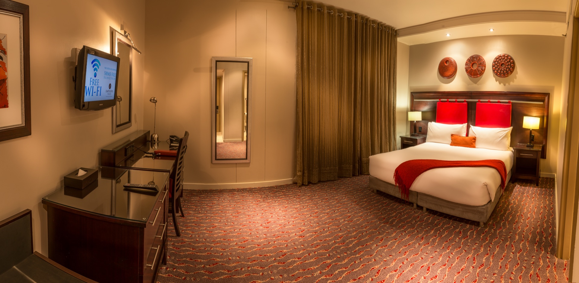 Universal Accessible Room at Peermont Mondior, a 4-star hotel near OR Tambo airport
